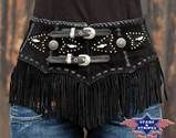 Ceinture à franges CELIA