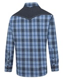 Chemise   western HANK BLUE