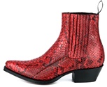 Bottes MAYURA MARIE 2496 PYTHON ROUGE 311