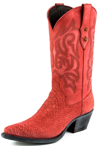 Bottes MAYURA 2524 ALABAMA ROUGE LAVADO