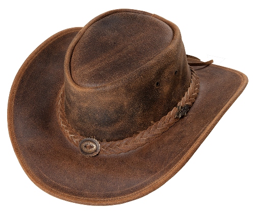 Chapeau Country ou Cowboy Daim Marron pour homme