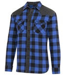 Chemise  Country LUMBER JACK BLEU