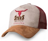 Casquette TC-LONGHORN Bordeaux