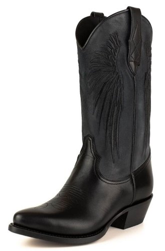 Bottes MAYURA WINGS 2666 NOIR et tige en Velour Noir
