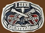 Boucle de Ceinture I LIKE COUNTRY MUSIC
