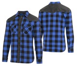 Chemise  Country LUMBER JACK BLEU