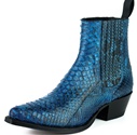 Bottes MAYURA MARIE 2496 PYTHON BLEU 323