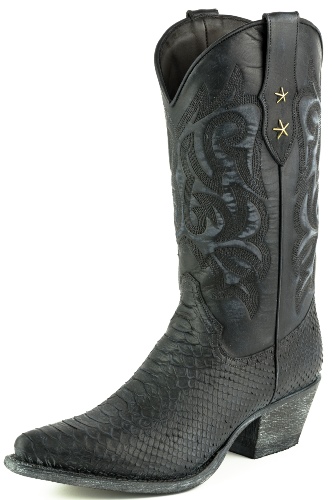 Bottes MAYURA 2524 ALABAMA NOIR LAVADO