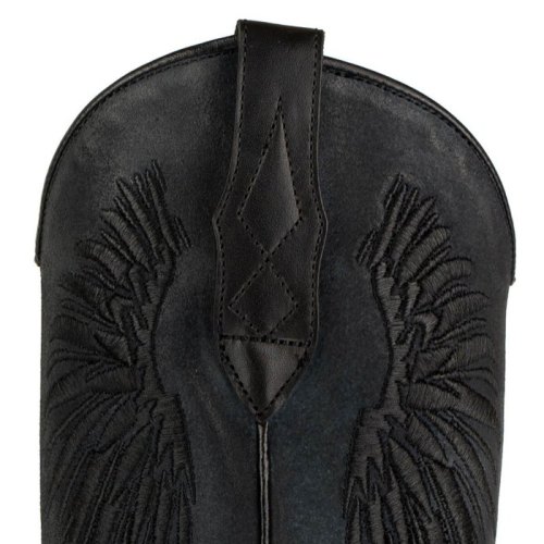 Bottes MAYURA WINGS 2666 NOIR et tige en Velour Noir
