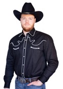 Chemise western John Black