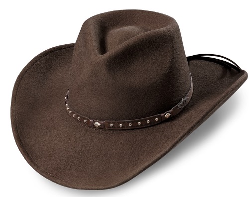 Chapeau Cowboy RENO Marron