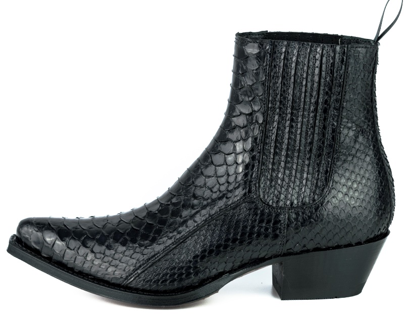 Bottines Femme MAYURA MARIE 2496 PYTHON NOIR 310