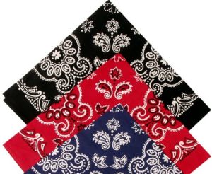 Bandana PAISLEY NOIR