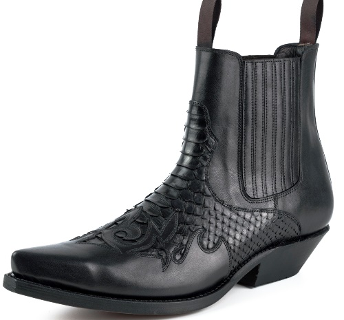 Bottine sales homme rock