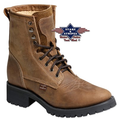 Bottes Stars & Stripes Homme WB-34 Marron