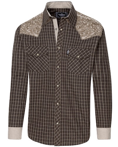 Chemise western ROGER BEIGE