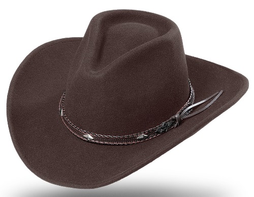 Chapeau DALLAS Marron