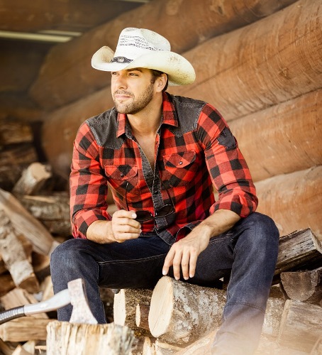 Chemise  Country LUMBER JACK ROUGE