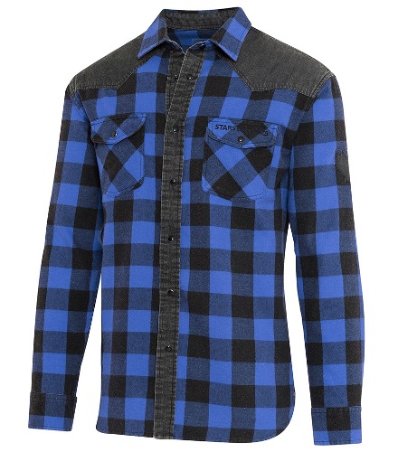 Chemise  Country LUMBER JACK BLEU