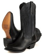Bottes MAYURA WINGS 2666 NOIR et tige en Velour Noir