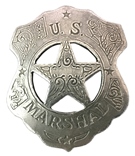 Badge MARSHALL OLD WEST - BGE-43