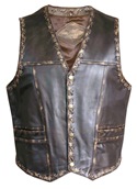 Gilet cuir HONDO