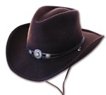 Chapeau Cowboy IDAHO MARRON
