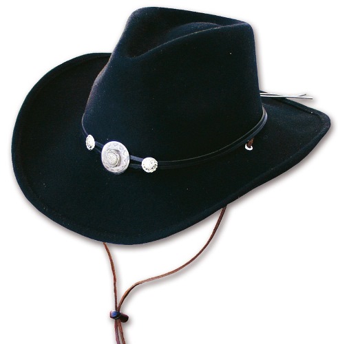 Chapeau Cowboy IDAHO NOIR