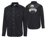 Chemise   western BLACK EAGLE