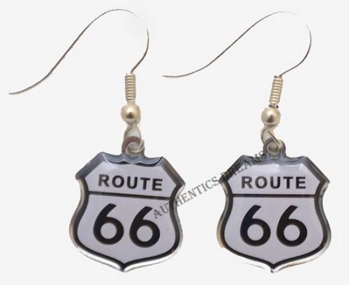 Boucles d'oreilles ROUTE 66