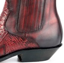 Boots MAYURA Homme ROCK-2500 PYTHON ROUGE & NOIR 304