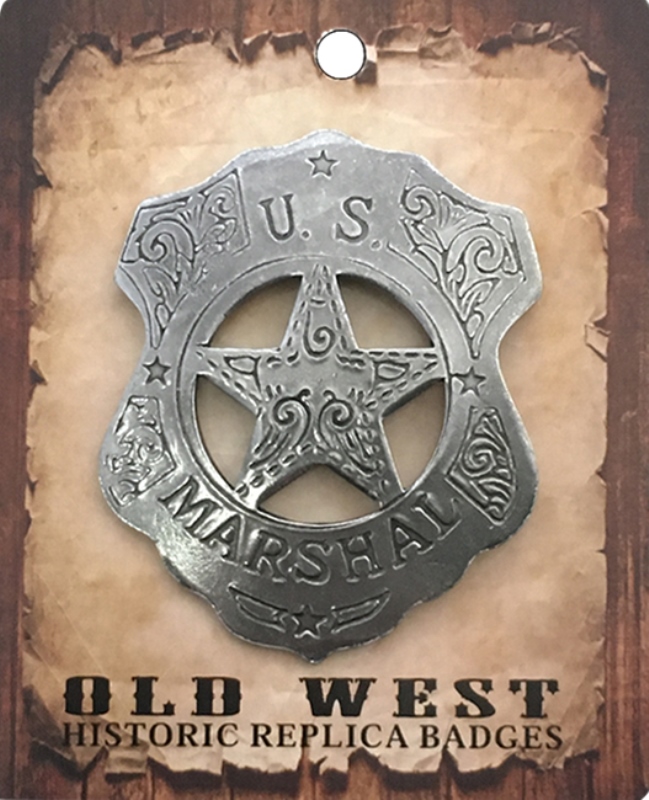 Badge MARSHALL OLD WEST - BGE-43