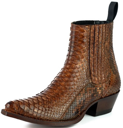 Bottes MAYURA MARIE 2496 PYTHON COGNAC 307