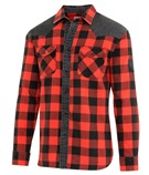 Chemise  Country LUMBER JACK ROUGE